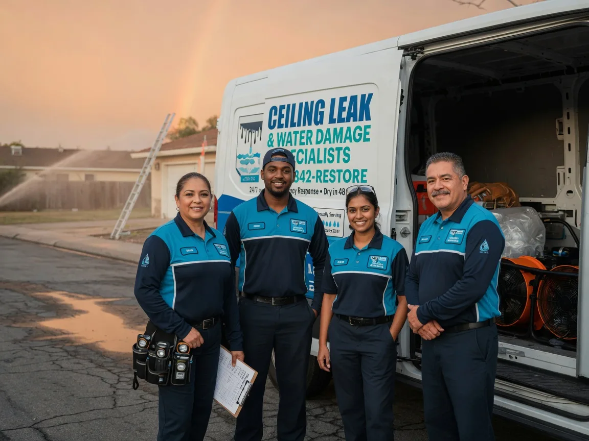 Ceiling Leak Cleanup company in Mason, IL